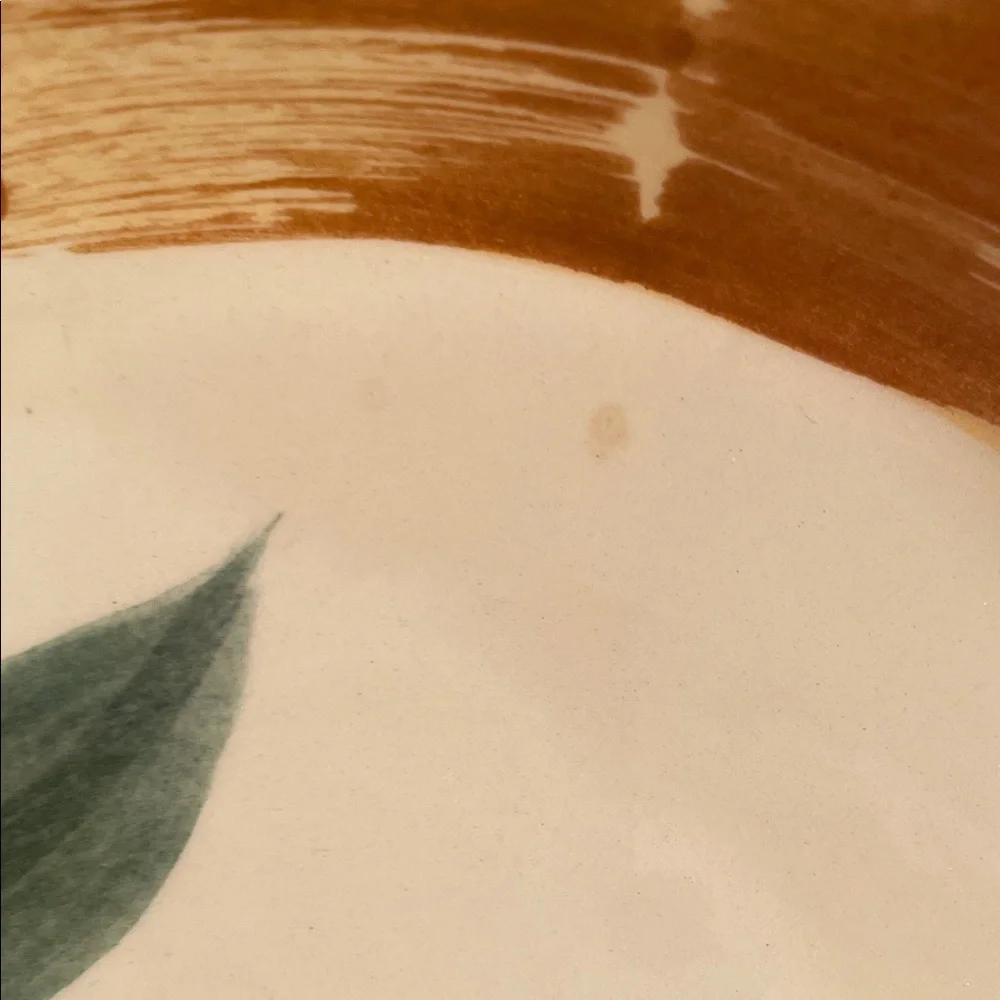 Laurie Gates Peaches Hand-Painted Pie Plate – Los Angeles Pottery